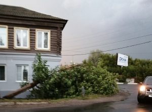 Жители Арзамаса делятся фото и видео последствий прошедшего ливня