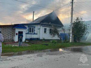 Ребенок погиб при пожаре на&nbsp;Бору