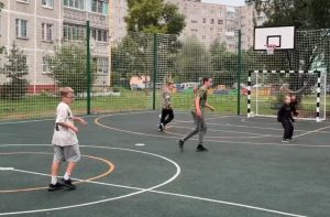 Новую спортплощадку открыли по просьбам жителей в Сормовском районе