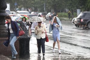 Холодная и дождливая погода ожидается в выходные в Нижнем Новгороде