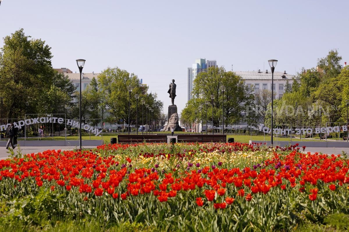 Нижегородцы пожаловались на состояние благоустроенной площади Максима Горького