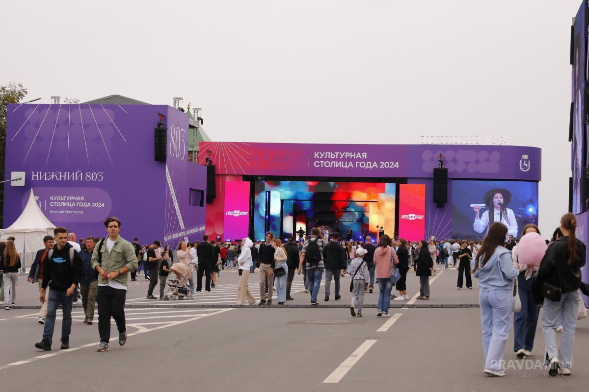 Главная сцена расположится на пл. Минина и Пожарского