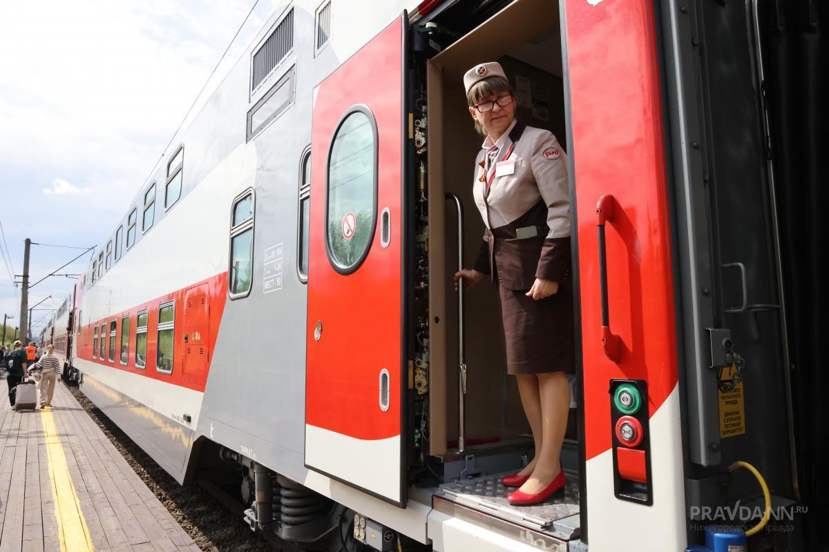 Более 1,1 млн пассажиров перевезли двухэтажные поезда по Горьковской магистрали