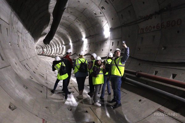 Щит «Владимир» продвинулся на 300 метров: как идёт строительство метро в Нижнем Новгороде