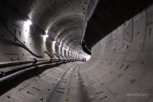 Почти 250 метров проложили во втором тоннеле метро от Сенной до площади Свободы