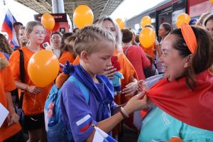 Встреча из лагеря Артек