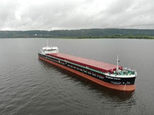 Новый сухогруз Волжского пароходства «Владимир Ерыгин» отправился в первый рейс