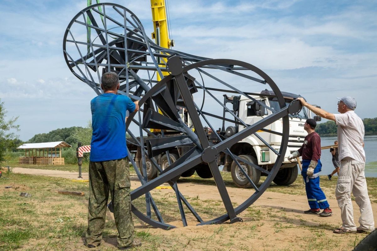 Орнитологическую вышку в виде Шуховской башни установили в Артлугах