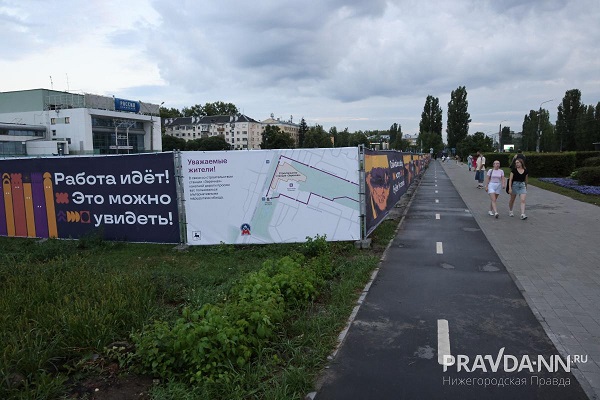 В Нижнем Новгороде стартовало строительство канатной дороги через Оку