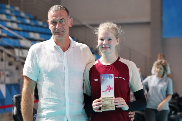 Волейболистка «Спарты» Алла Бодрова признана лучшей подающей «Кубка Протона»