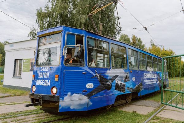 Еще один тематический трамвайный вагон напомнит нижегородцам о Великой Победе