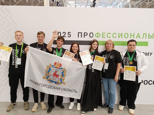 Шесть наград завоевали нижегородцы в финале чемпионата «Профессионалы»