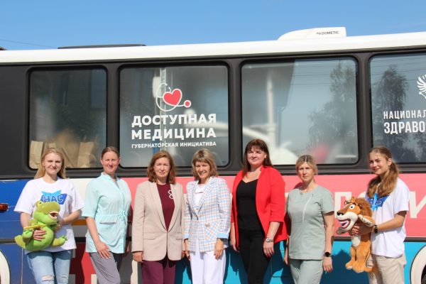 Мобильный стоматологический комплекс принял более 20 детей с РАС в&nbsp;августе