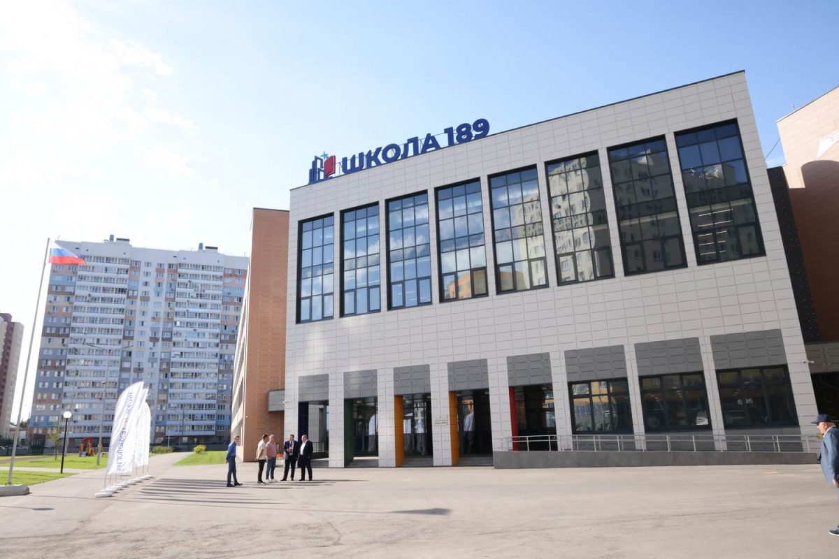 Глеб Никитин посетил новую школу №189 в Нижнем Новгороде