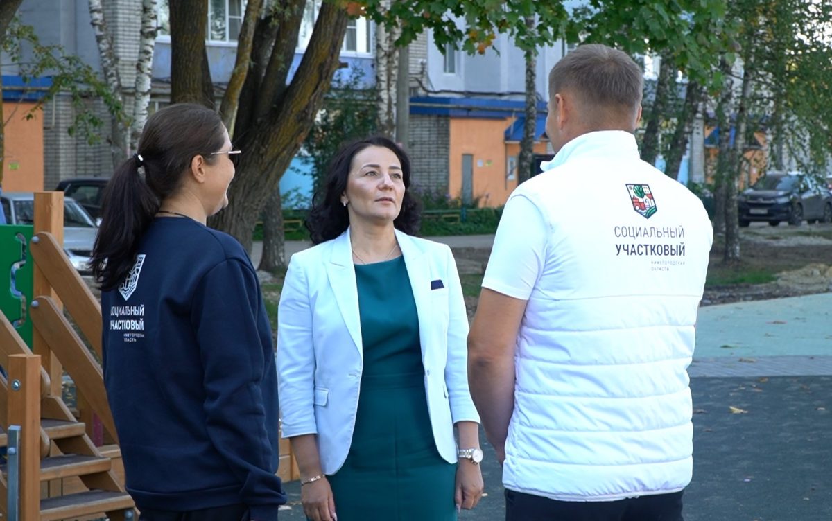 Социальные участковые помогли жителям Арзамаса включить в программу «Вам решать!» строительство детской площадки