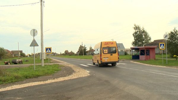 Завершен ремонт дороги Гагино — Большое Болдино — Салганы по нацпроекту