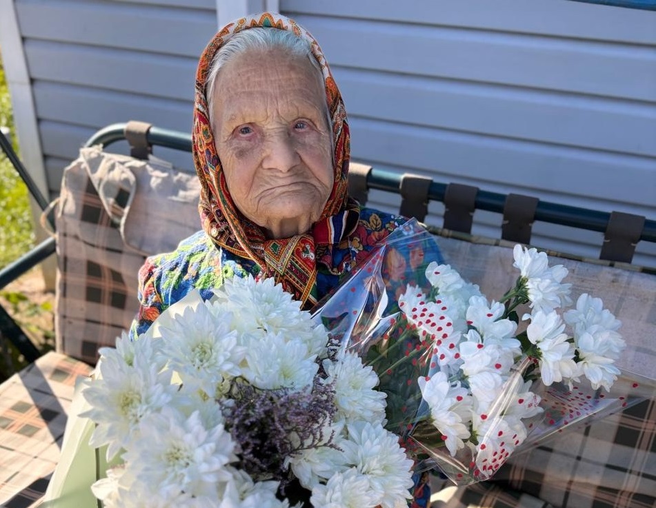 102-летие отметила Юлия Гольцова из Лысковского района