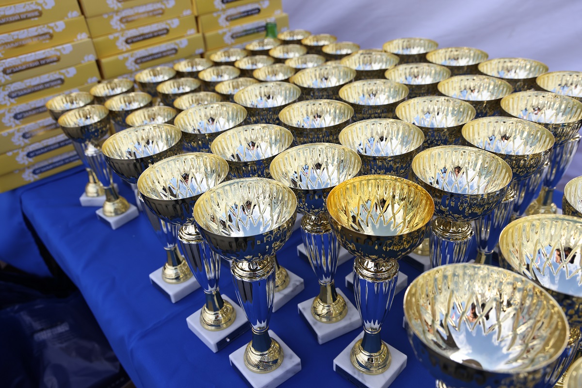 Более 60 команд получили кубки пробега