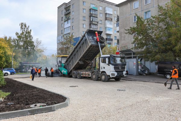 В Дзержинске отремонтируют 12 дворов в рамках нацпроекта в этом&nbsp;году