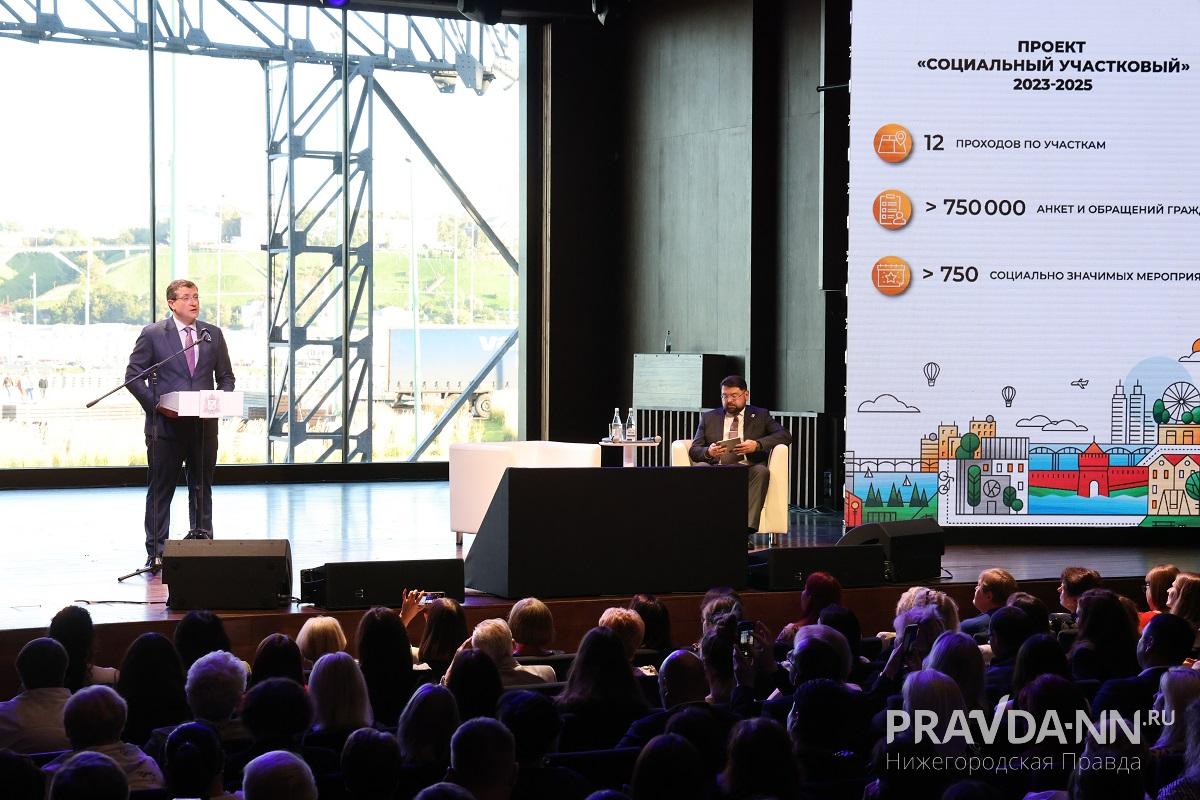 Глеб Никитин назвал темы и проекты, которые заслуживают общественного обсуждения