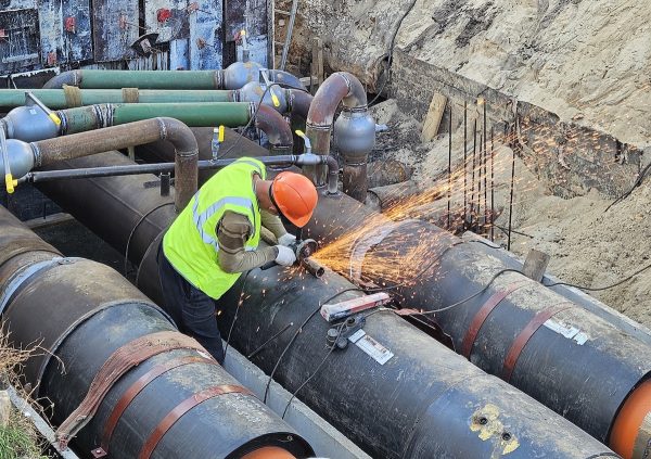 Магистральную теплотрассу обновили в Автозаводском районе Нижнего Новгорода