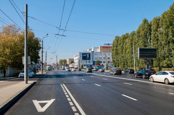 В Нижнем Новгороде отремонтировали километровый участок Московского шоссе