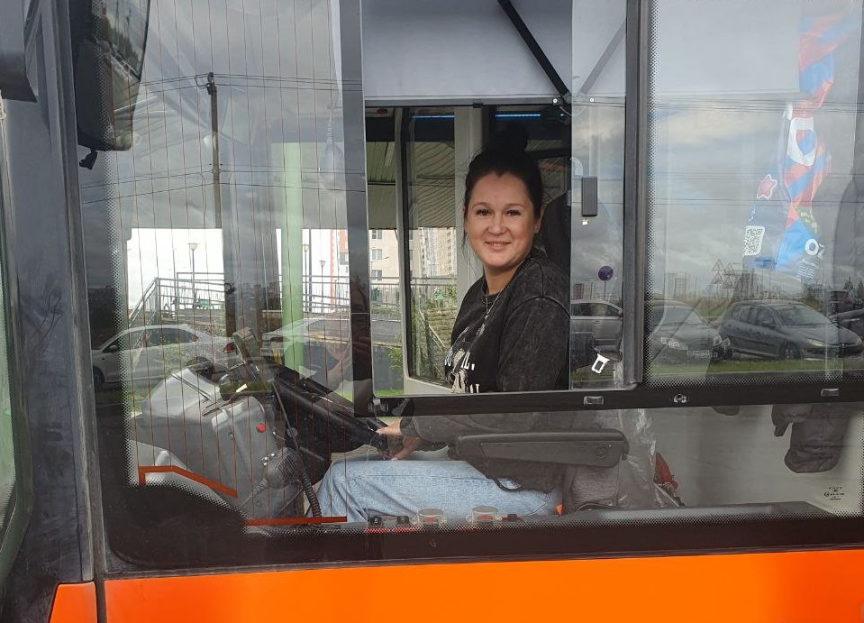 Екатерина Расправина стала лучшим водителем общественного транспорта