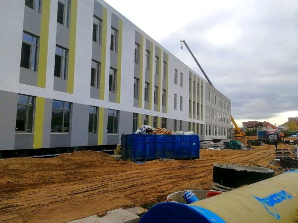 Нижегородцам показали, как идет строительство филиала поликлиники № 30