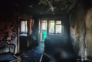 Мужчина погиб на пожаре в многоэтажном доме в Нижнем Новгороде