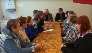 Реализацию программы «Вам решать!» обсудили в посёлке Горбатовка