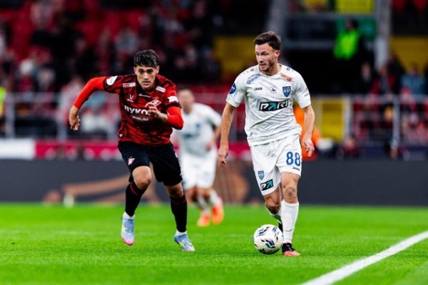 «Спартак» разгромил в Москве ФК «Пари НН» в матче РПЛ