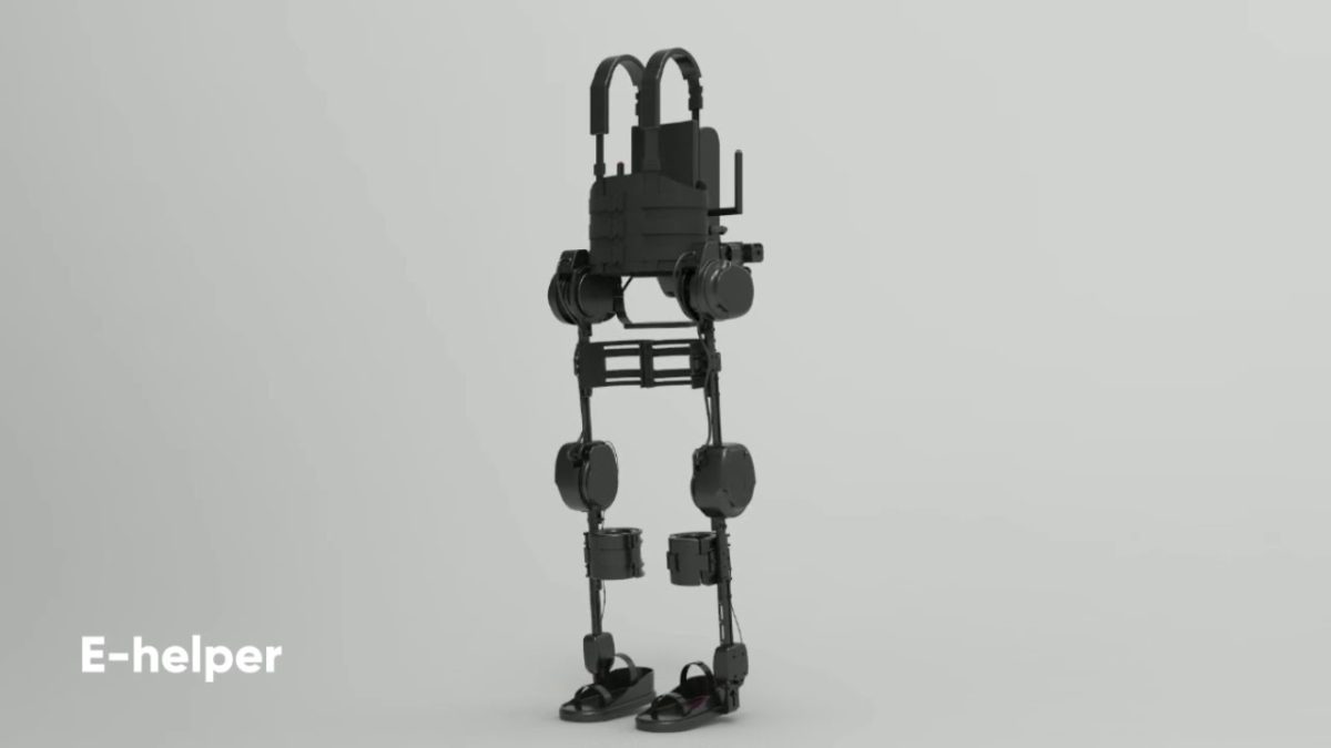 Такой экзоскелет используется в реабилитации