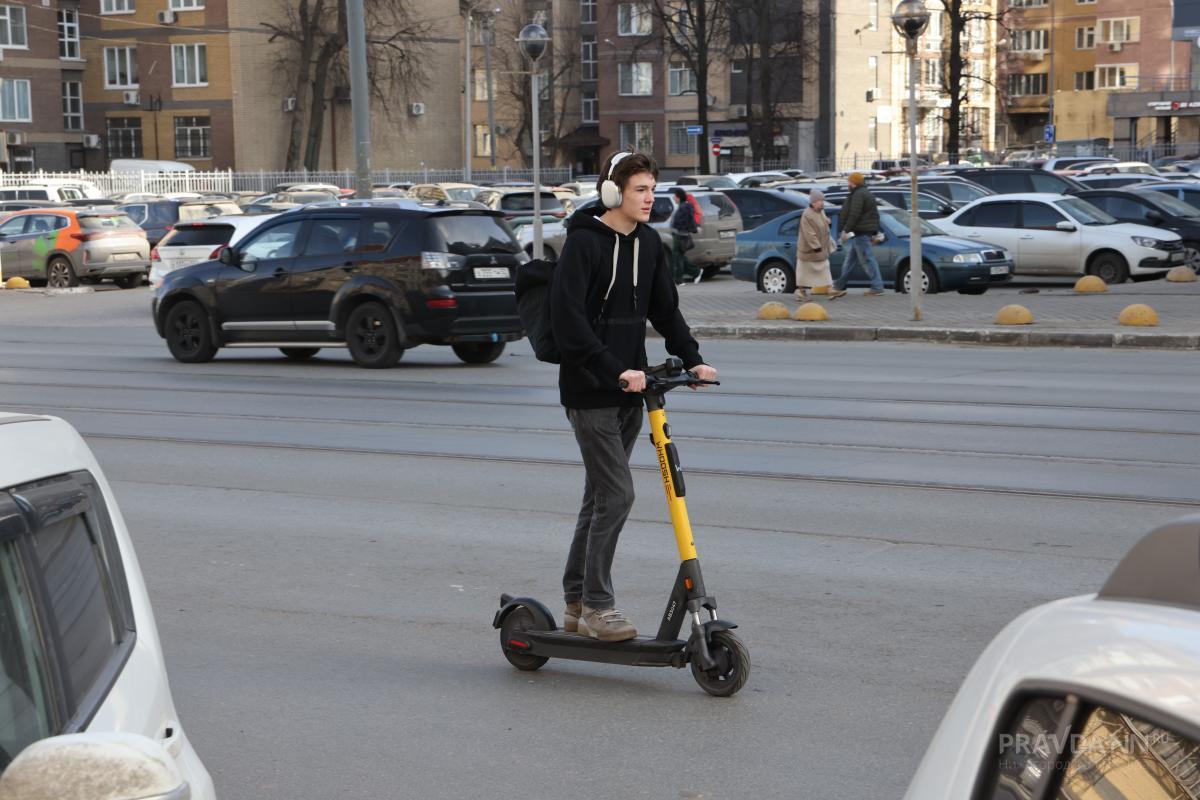 Число аварий с электросамокатами снизилось в Нижегородской области этим летом