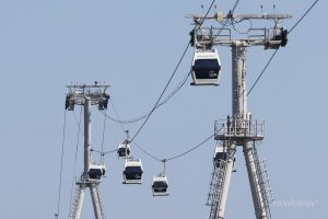 Нижегородская канатная дорога временно не работает