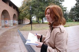 Награждение победителей туристического квеста от оленёнка НиНо и дятла Гора