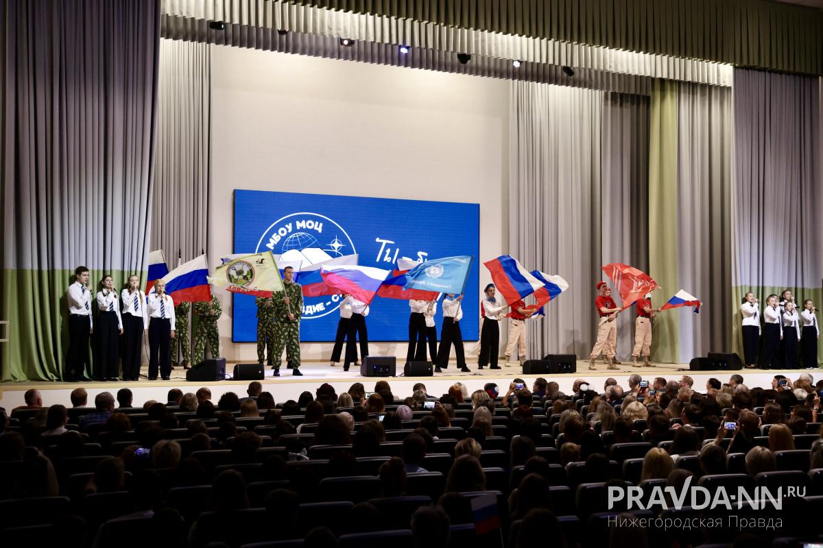 Опубликованы фотографии с открытия новых нижегородских школ