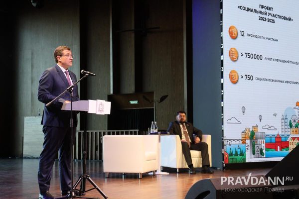 От вейпов до трамваев: о чем Глеб Никитин говорил с социальными участковыми