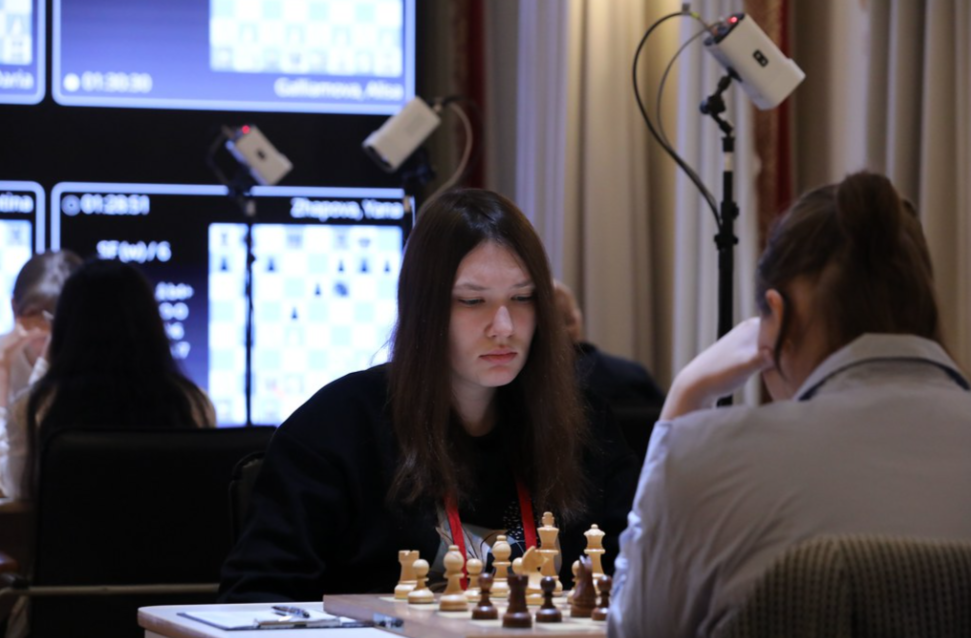 Нижегородская шахматистка Екатерина Гольцева обыграла Валентину Гунину