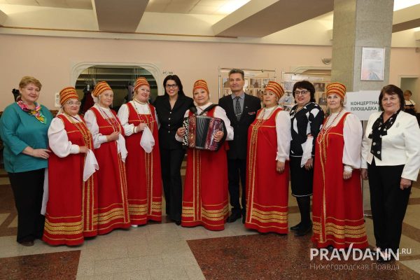 Праздник в честь Дня пожилого человека состоялся в Нижнем Новгороде
