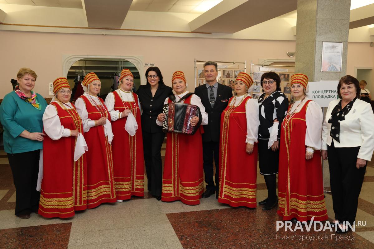 Праздник в честь Дня пожилого человека состоялся в Нижнем Новгороде