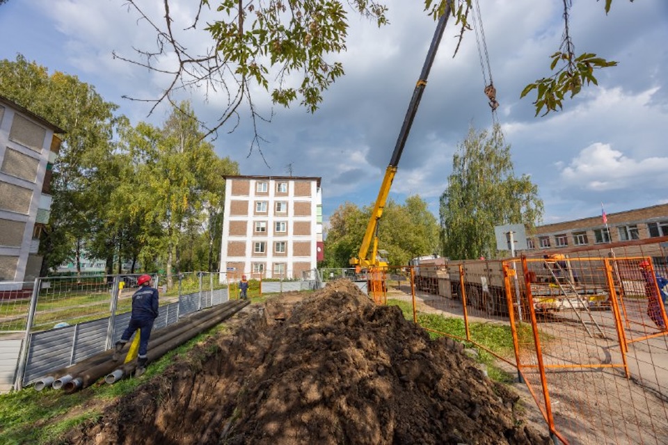 Специалисты «Теплосети» подключили к теплоснабжению 3 жилых дома и 4 соцобъекта