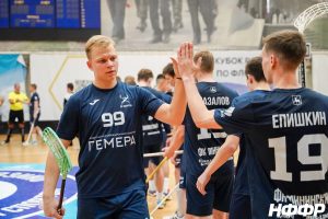 Флорболисты «Мининского» завершили 1‑й тур чемпионата России на втором месте