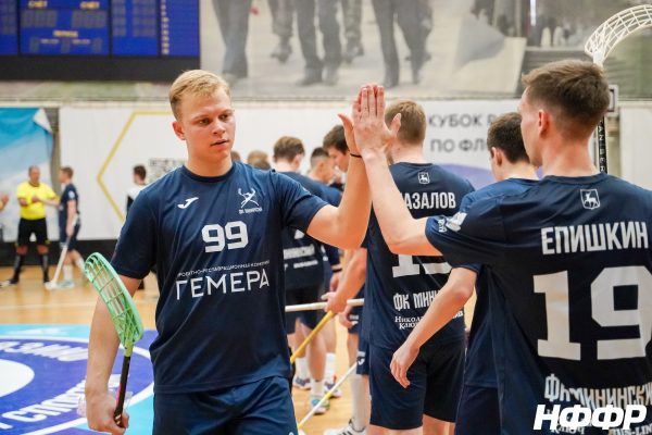 Флорболисты «Мининского» завершили 1‑й тур чемпионата России на втором месте