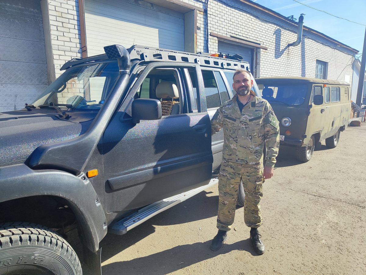 Еще один УАЗ отправили нижегородским бойцам на СВО