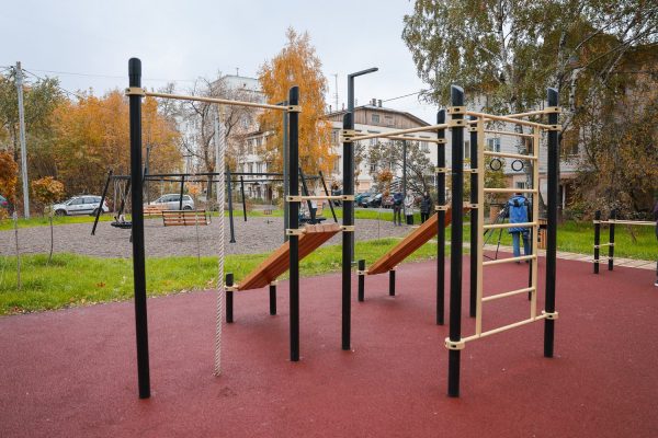 Соцучастковые помогли благоустроить двор в Канавинском районе Нижнего Новгорода