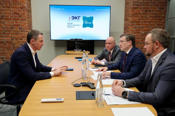 Глеб Никитин и Денис Буцаев провели рабочую встречу