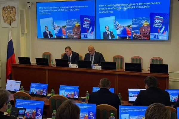 Совет первичных отделений партии «Единая Россия» прошел в Нижнем Новгороде