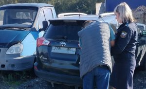 Автомобиль нетрезвого водителя из Богородска отправили бойцам СВО
