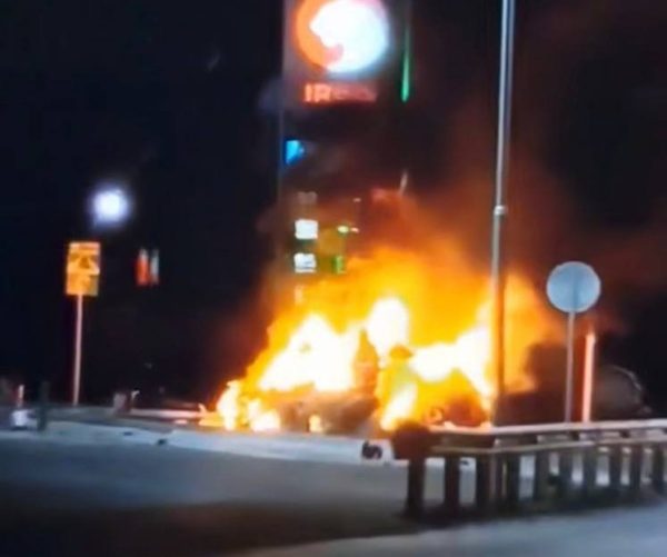 Нетрезвый водитель без прав протаранил автозаправку в Арзамасе