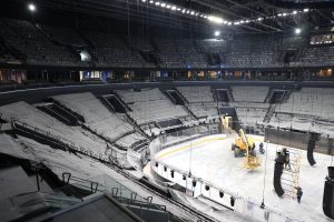 Ледовая арена в Нижнем Новгороде готовится к сдаче в эксплуатацию